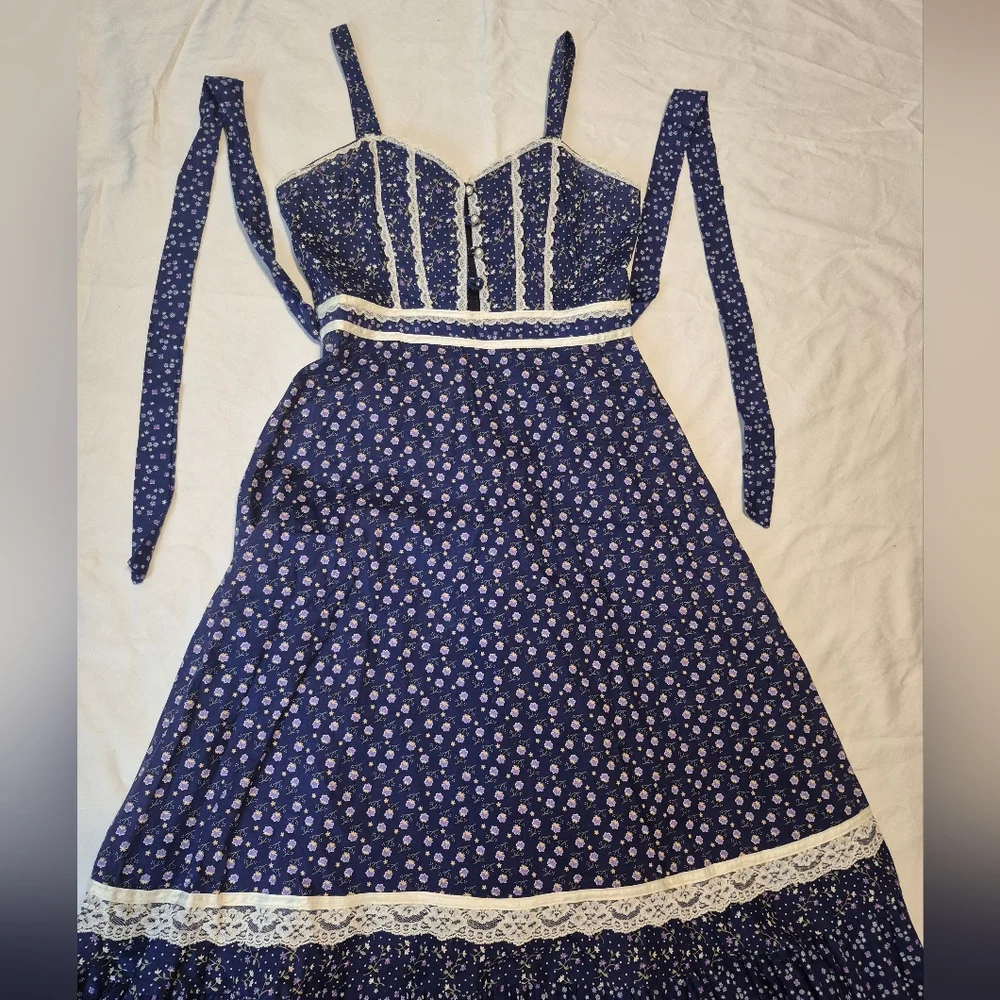 Vintage Gunne Sax Prairie Sundress - Picture 3 of 10